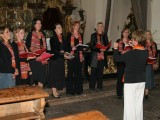 Komorní koncert sboru Chorus angelicus pod vedením Zdeňky Čečetkové v klášterním kostele Sázavského kláštera