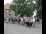 Průvod poutníků vycházel od kadovské tvrze