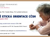 Konference Sociálně etická orientace CČSH na Husitské teologické fakultě 10. 11. 2022