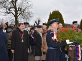 Pietní akt na lánském hřbitově k připomenutí 173. výročí narození T. G. Masaryka 7. 3. 2023.